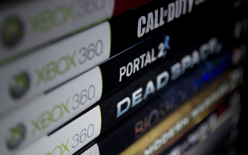 Xbox 360 game cases