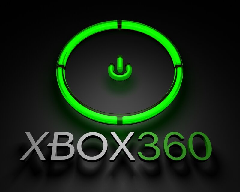 Xbox 360 Logo — Green, Dramatic