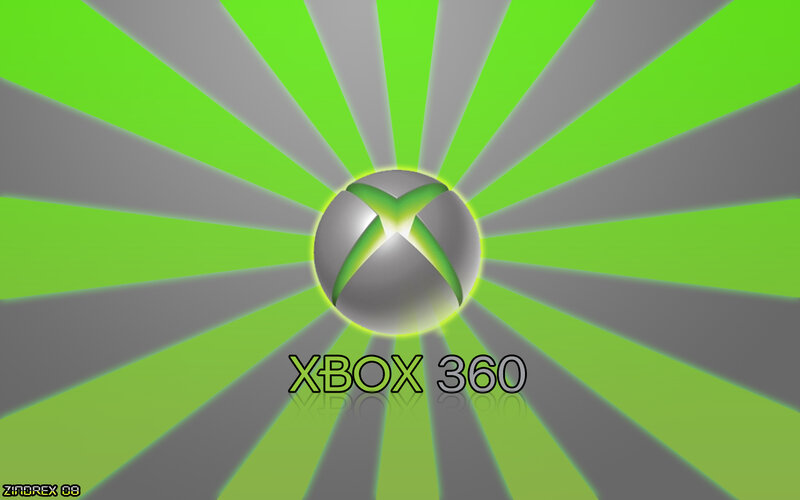 Xbox 360 Logo — Green, Energetic, Digital Art