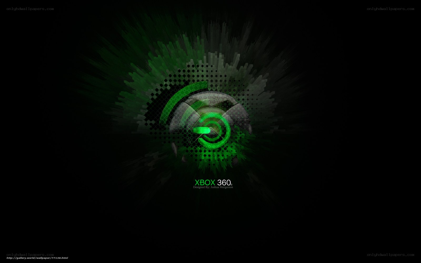 Xbox 360 logo wallpaper