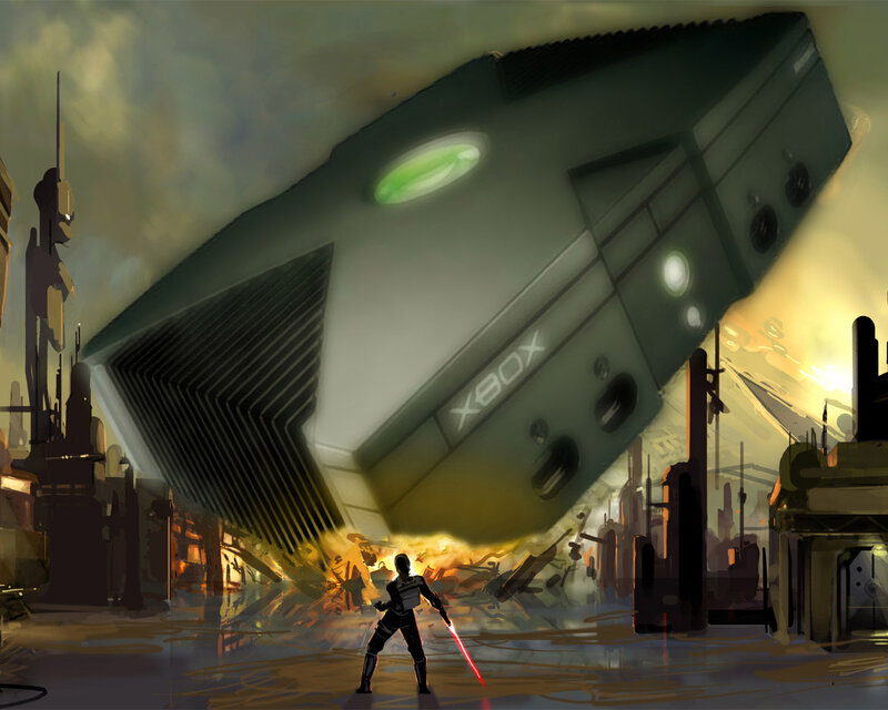 Xbox as a giant war machine