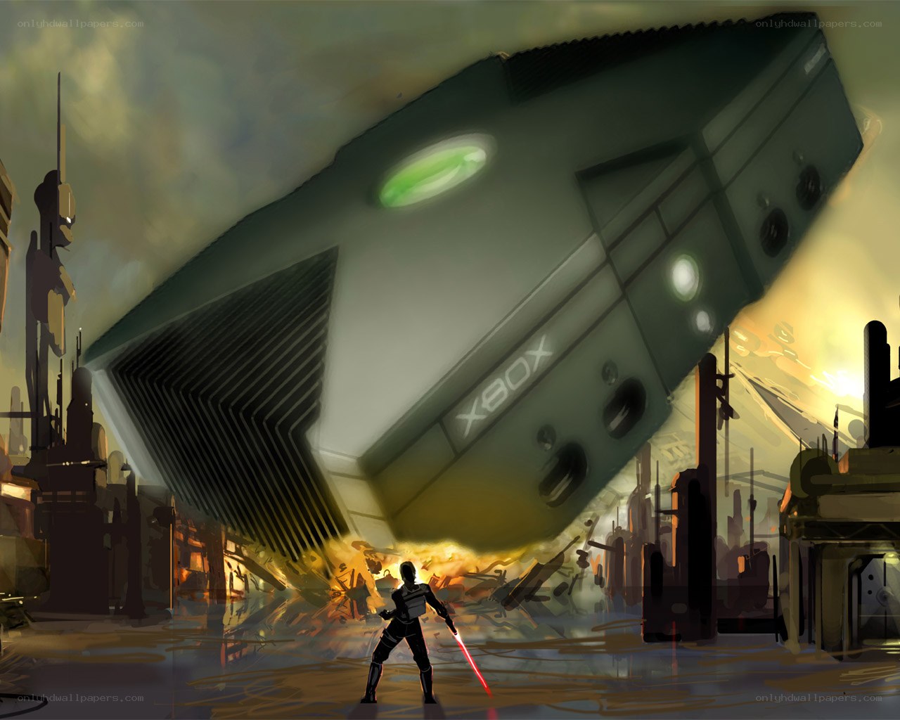 Xbox as a giant war machine