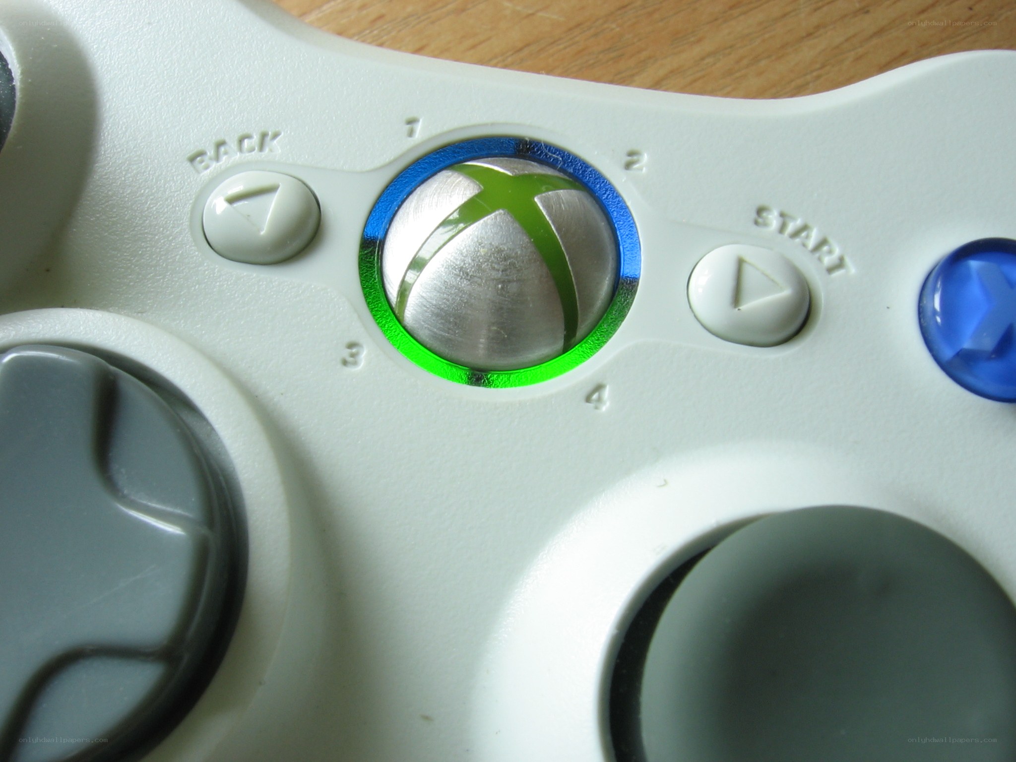 Xbox controller close-up