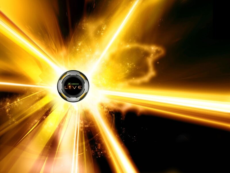 Xbox Live Logo — Yellow