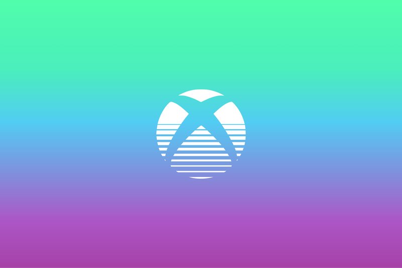 Xbox Logo on Gradient