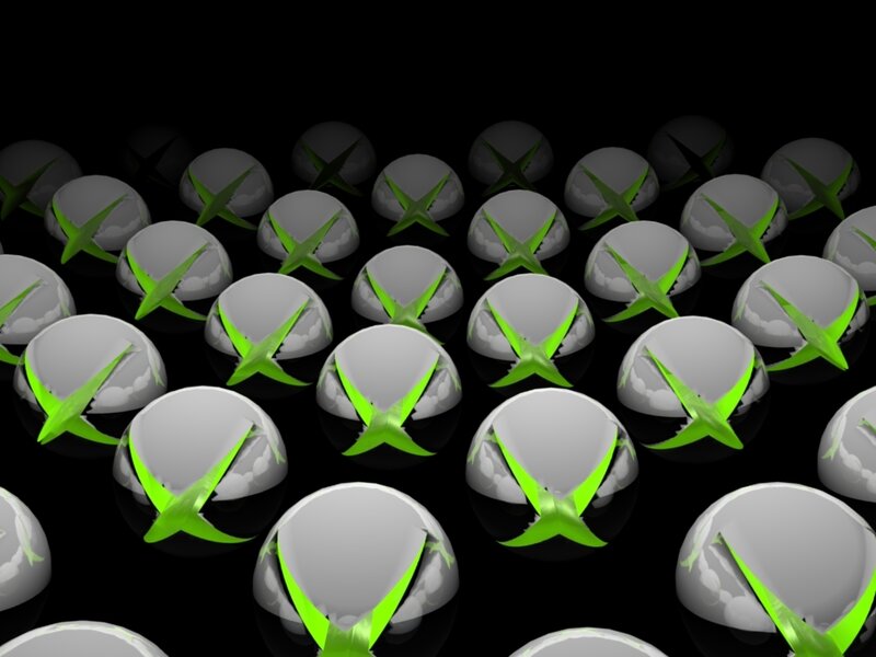 Xbox logo spheres