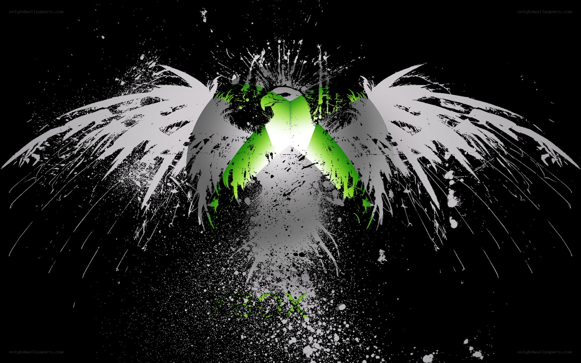 Xbox logo with wings