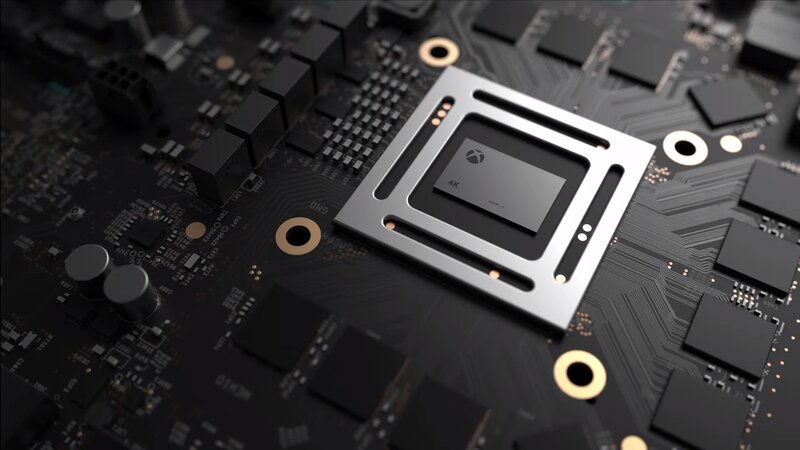 Xbox Processor on Circuit Board