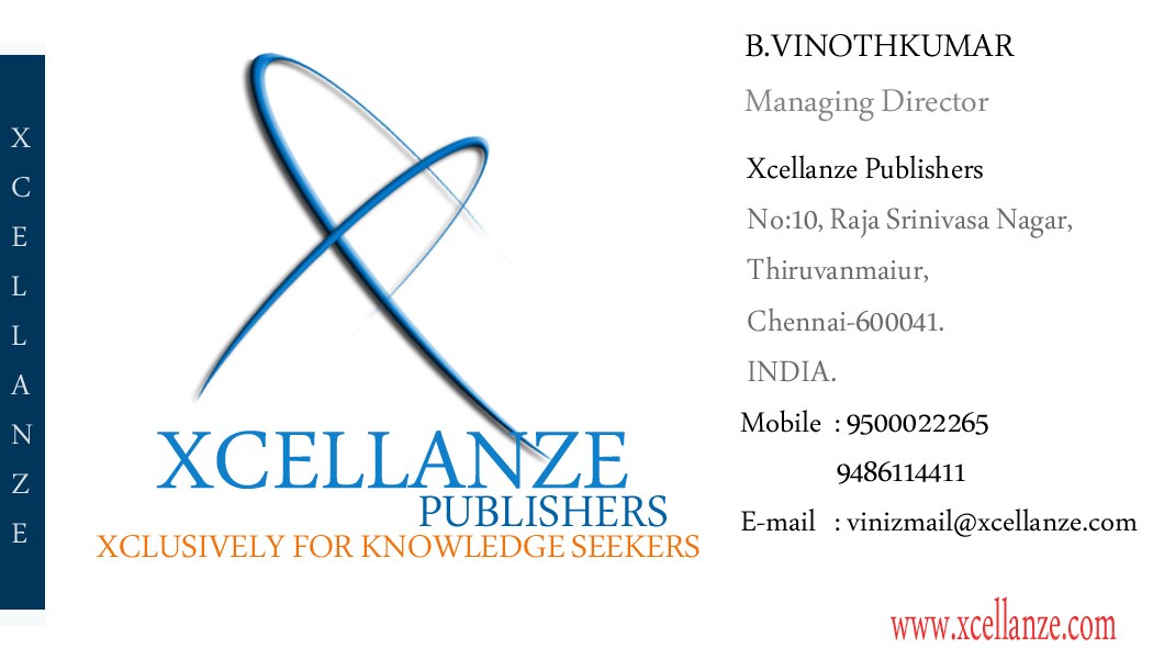 Xcellanze Publishers contact card