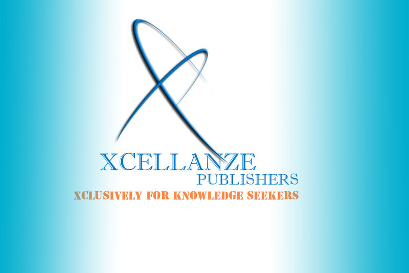 Xcellanze Publishers Logo — Blue, Professional, Vector Art, Text