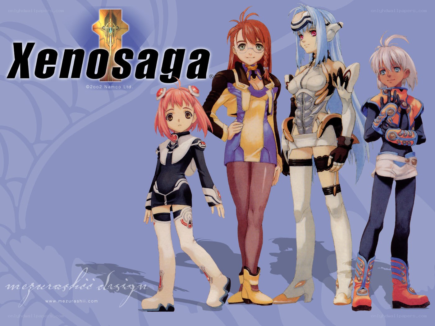 Xenosaga character lineup
