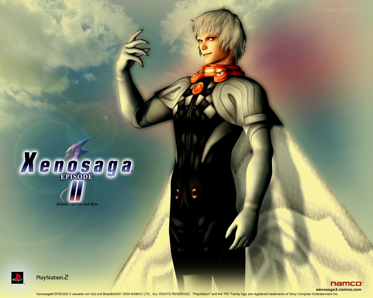 Xenosaga Episode II character art