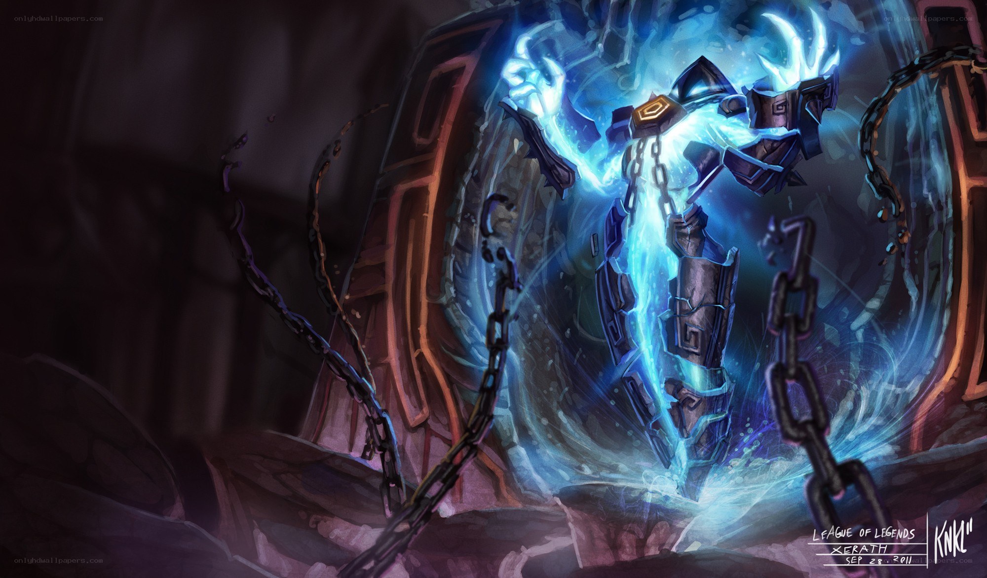 Xerath unleashes energy