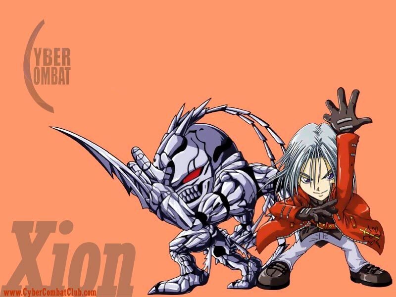 Xion and his cybernetic companion