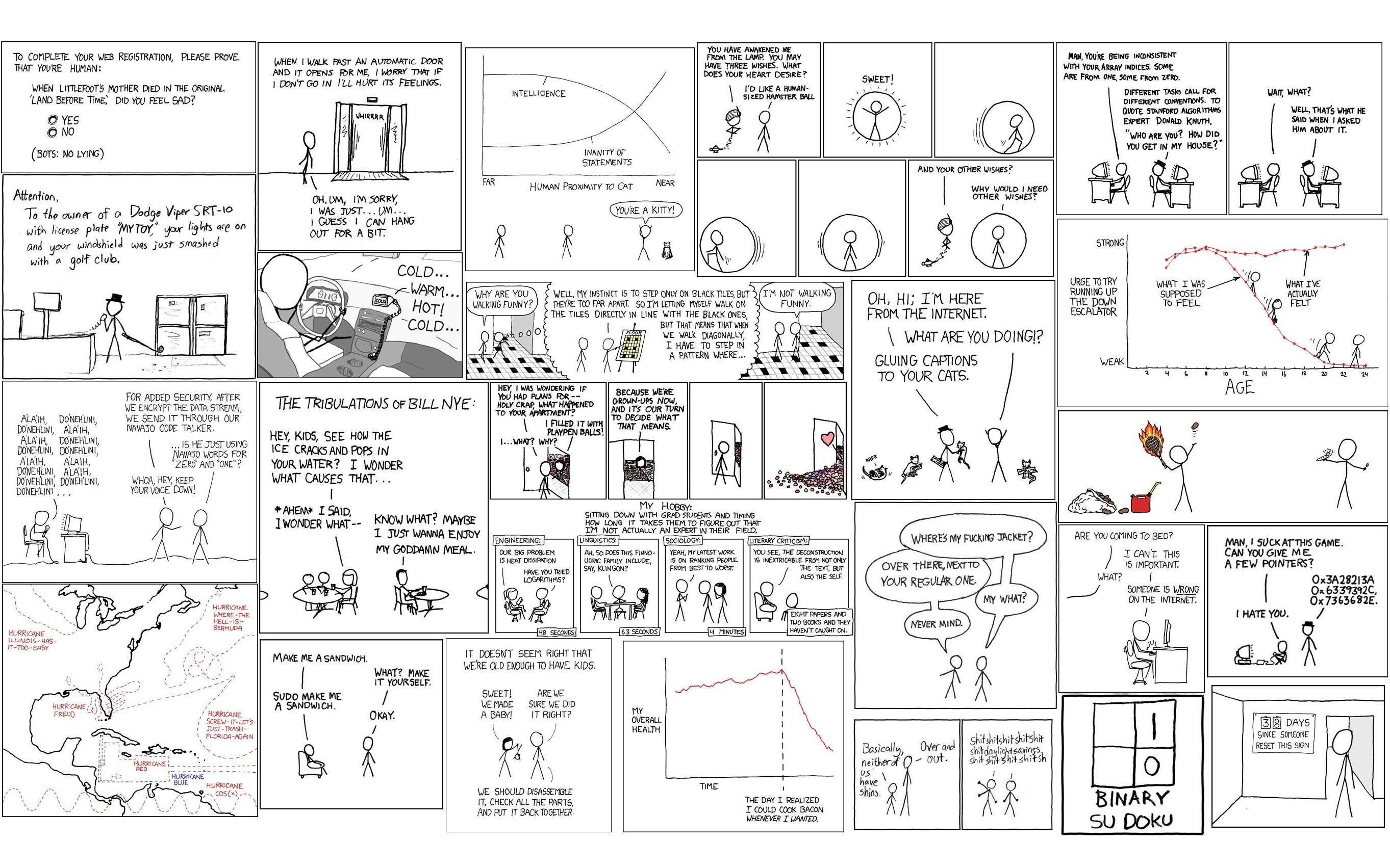 xkcd comic compilation