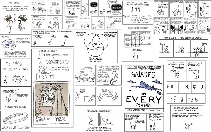 xkcd comic compilation