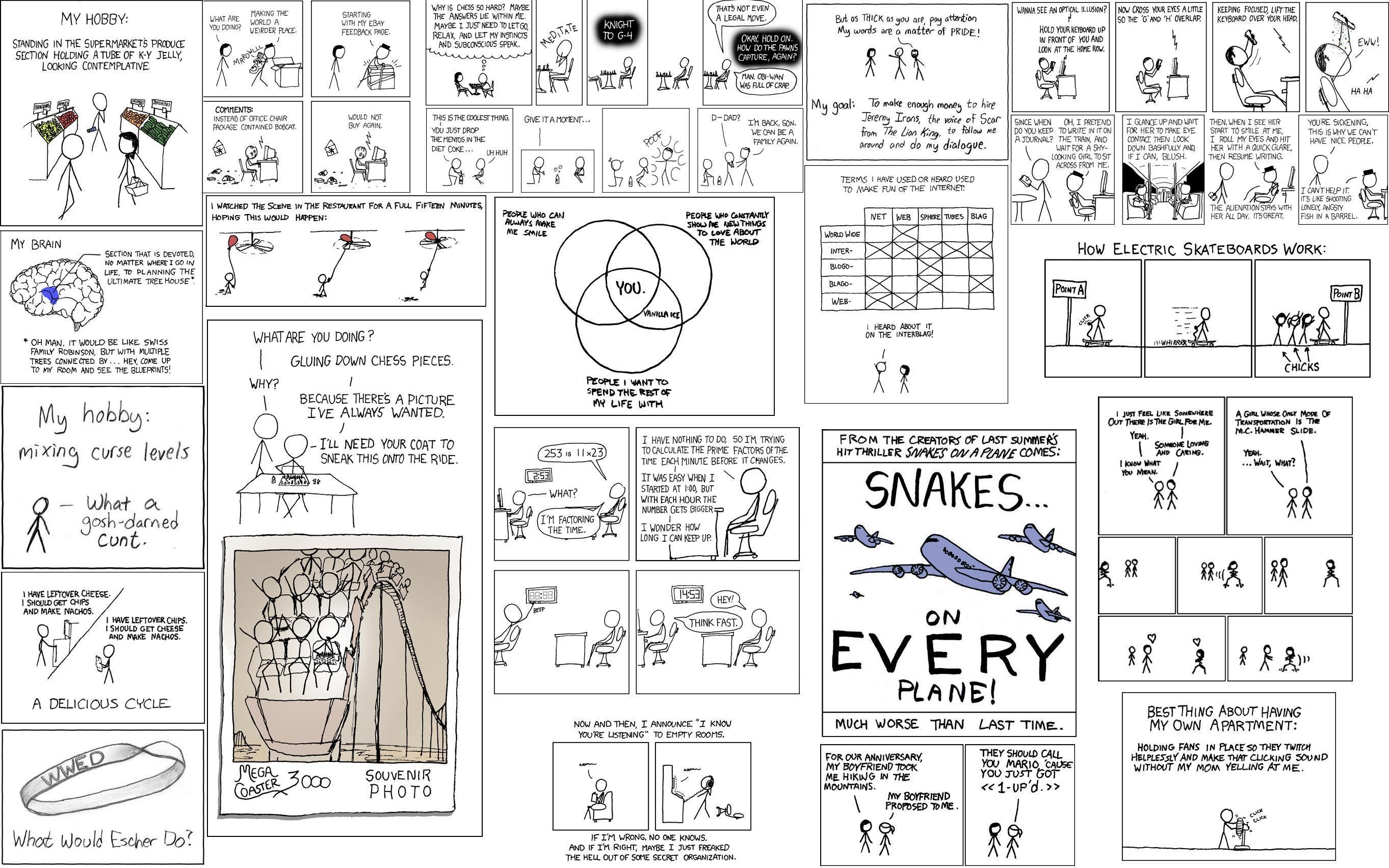 xkcd comic compilation