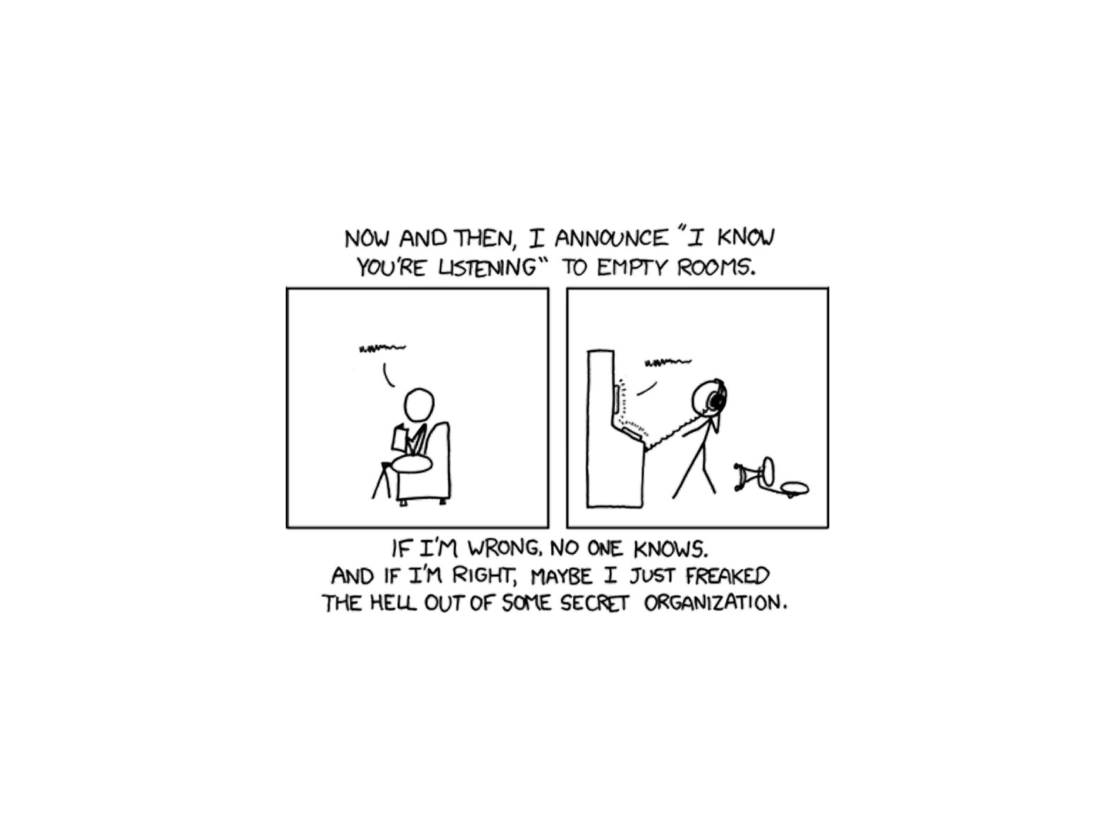 XKCD: Secret Organization