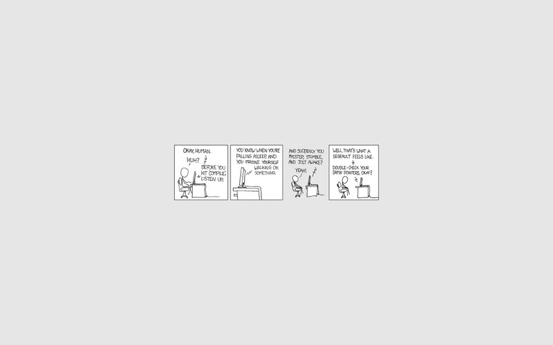 XKCD: Segfault