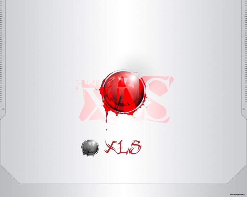 XLS logo with red sphere