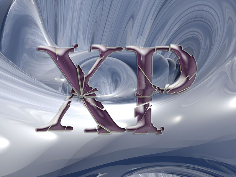 XP logo on abstract background