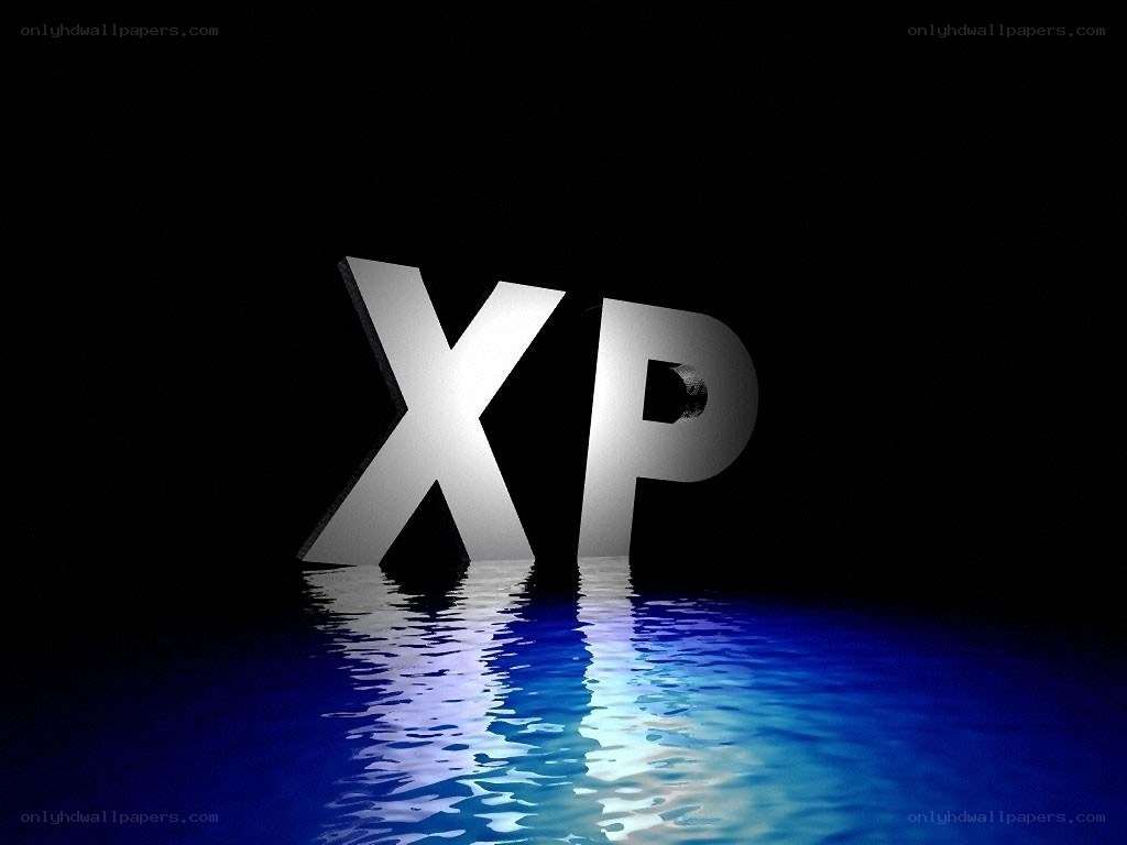 XP logo on water surface