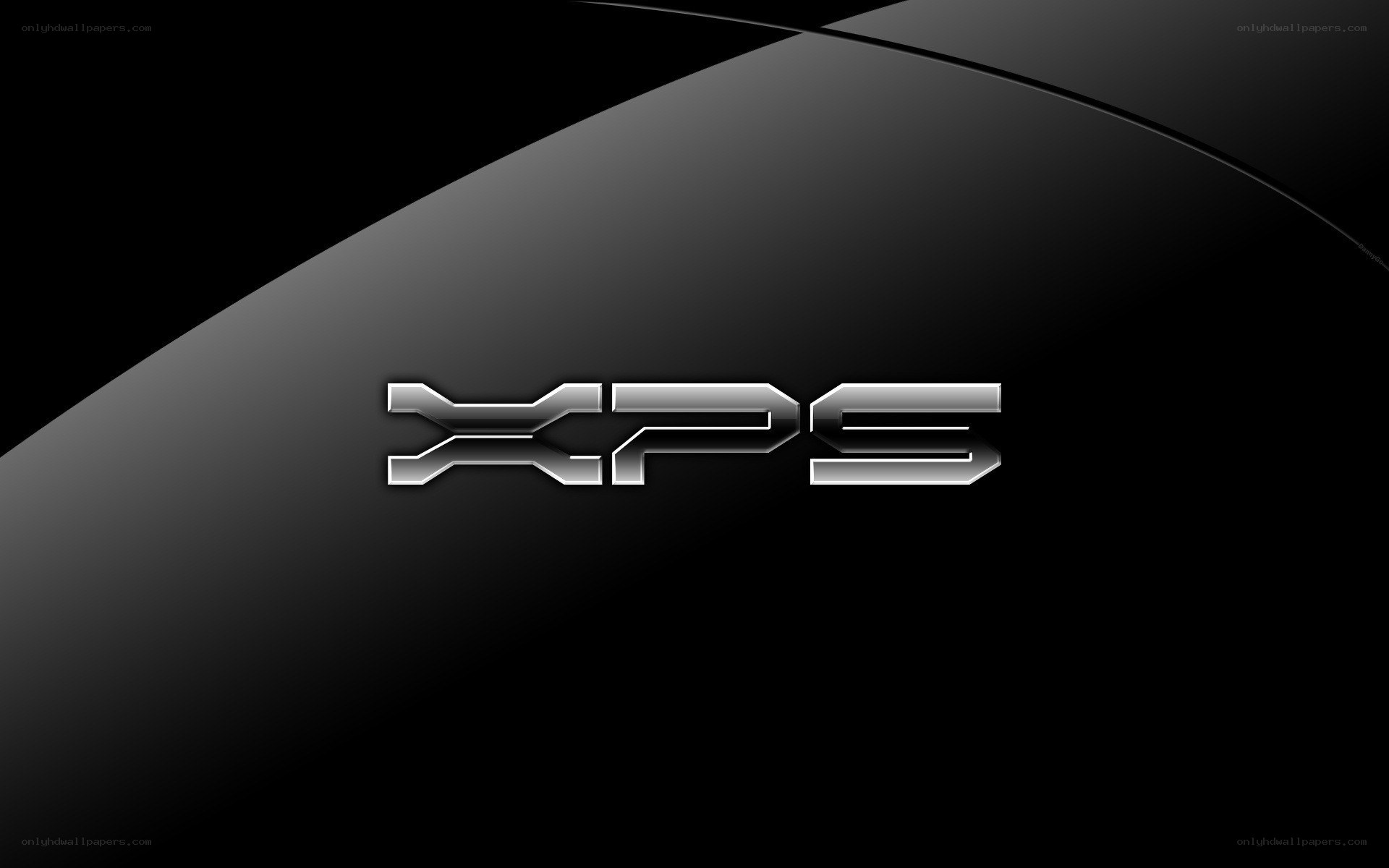 XPS logo on black background