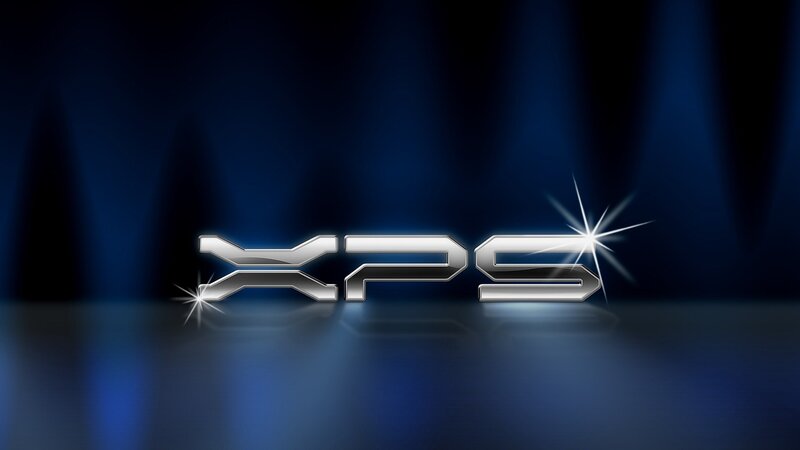 XPS Logo on Blue Background — Dramatic