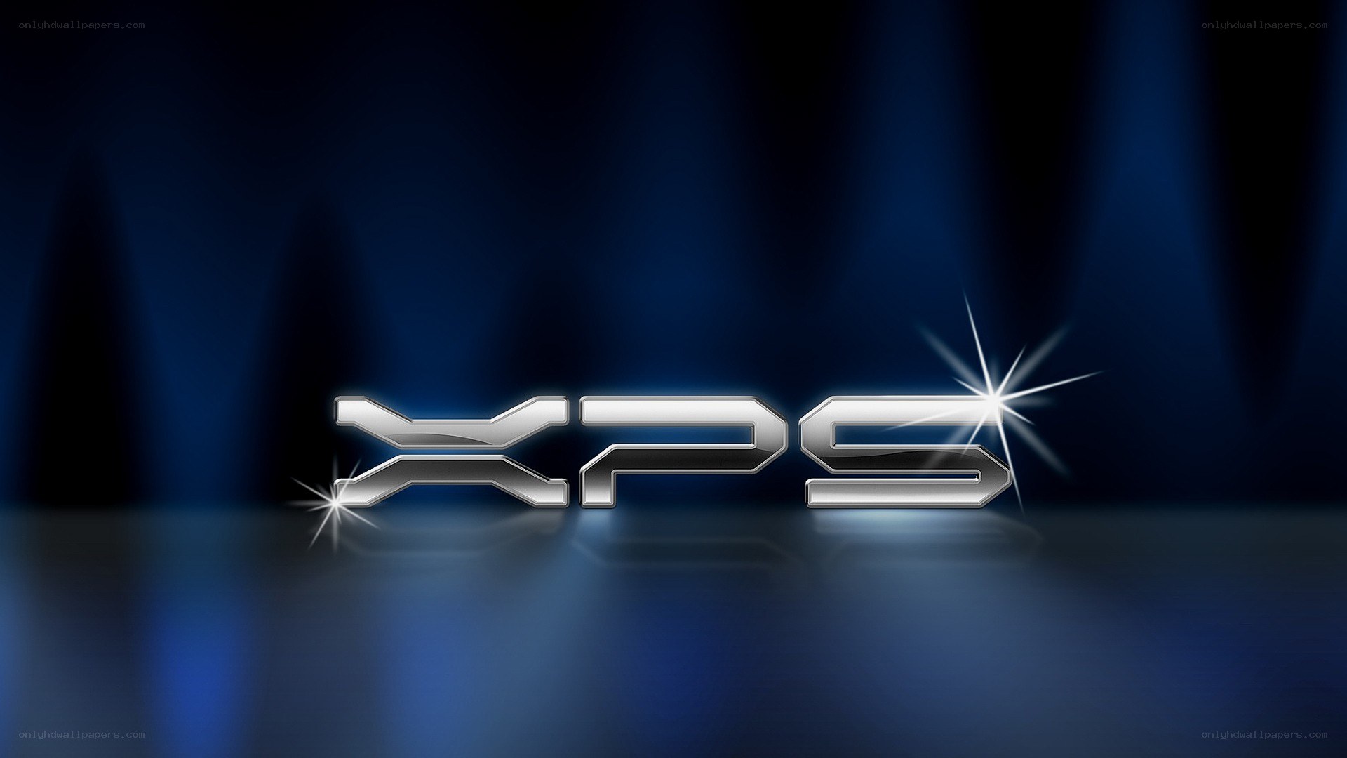 XPS logo on blue background