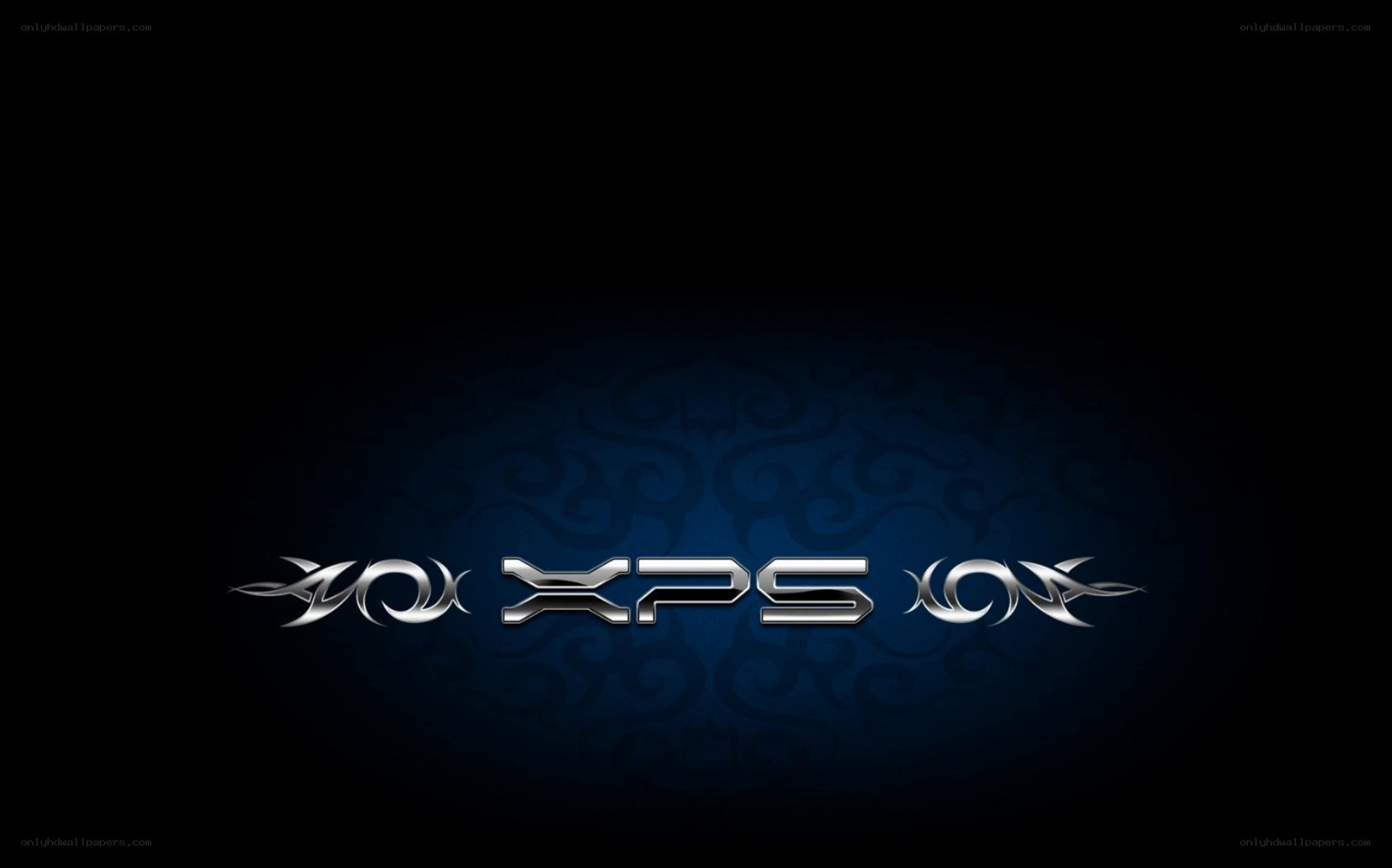 XPS logo on dark background