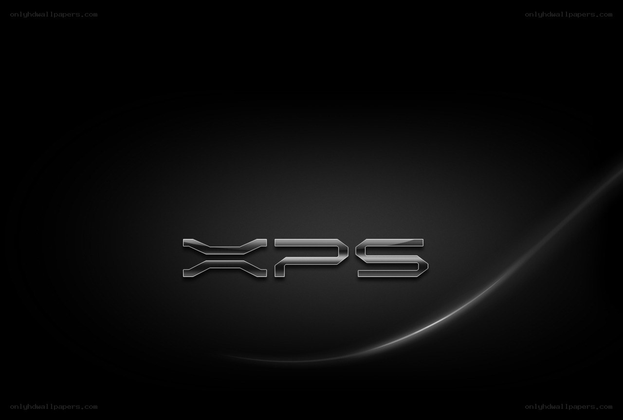 XPS logo on dark background