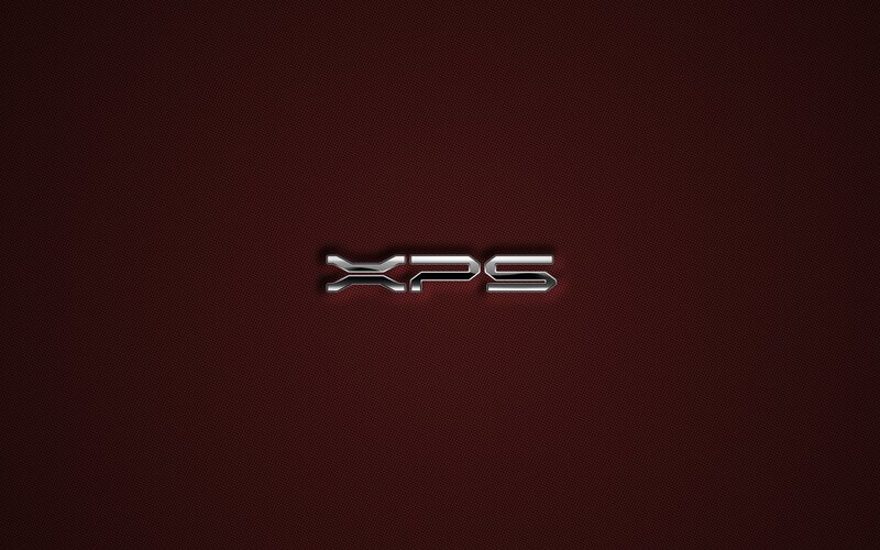 XPS Logo on Dark Background — Black, Minimalist, Digital Art