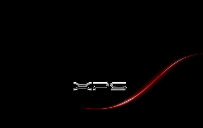 XPS logo with red light trail