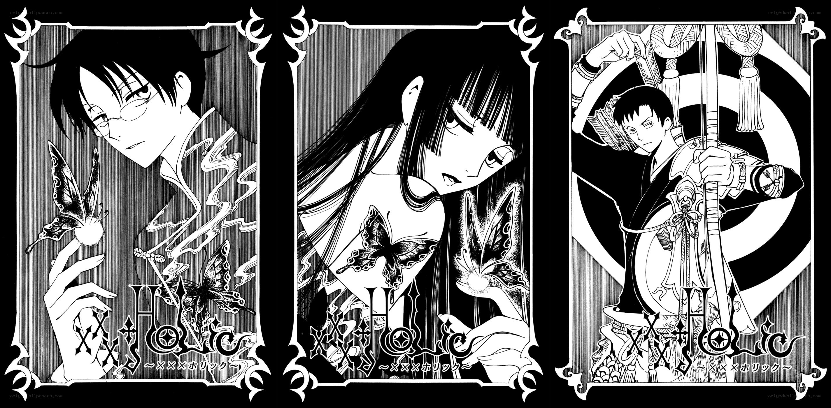 xxx holic character illustrations