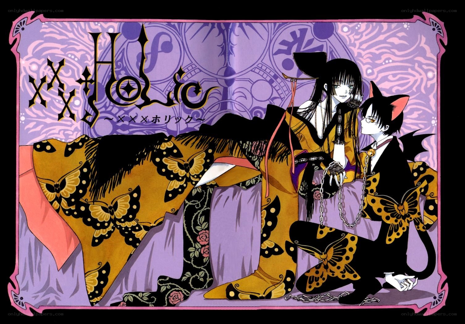 xxx holic characters illustration