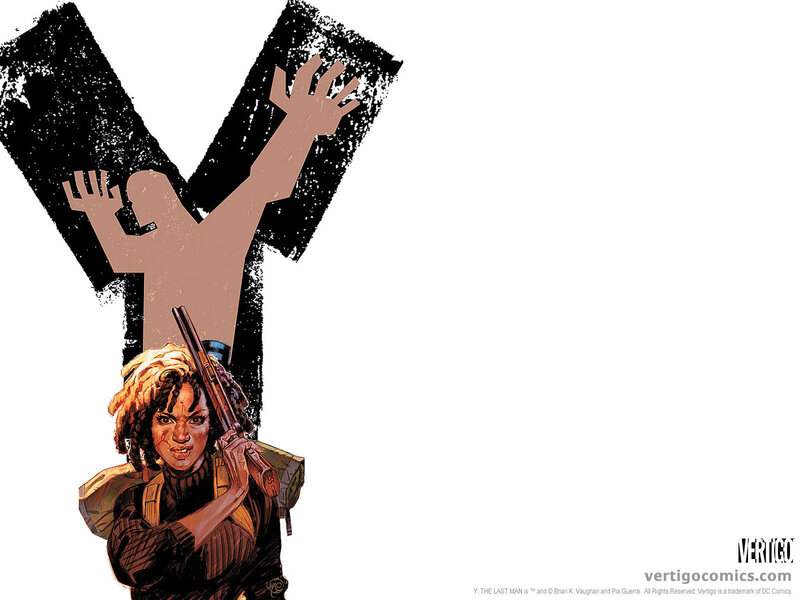 Y: The Last Man comic cover