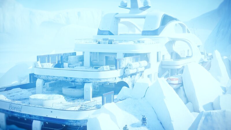 Yacht in Ice