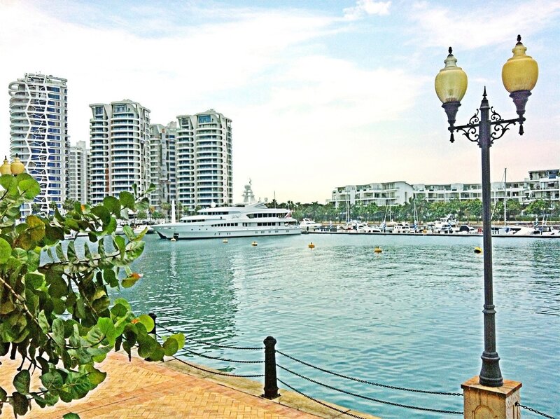 Yacht in Marina