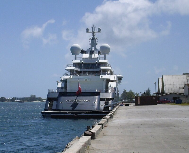 Yacht Named Octopus