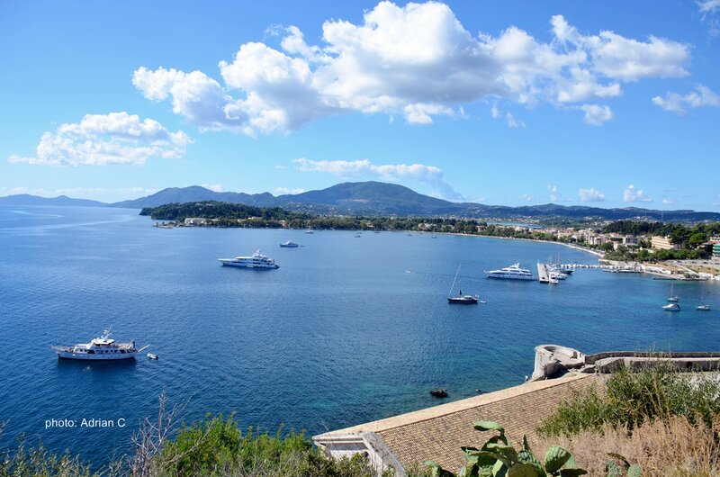 Yachts in a Bay