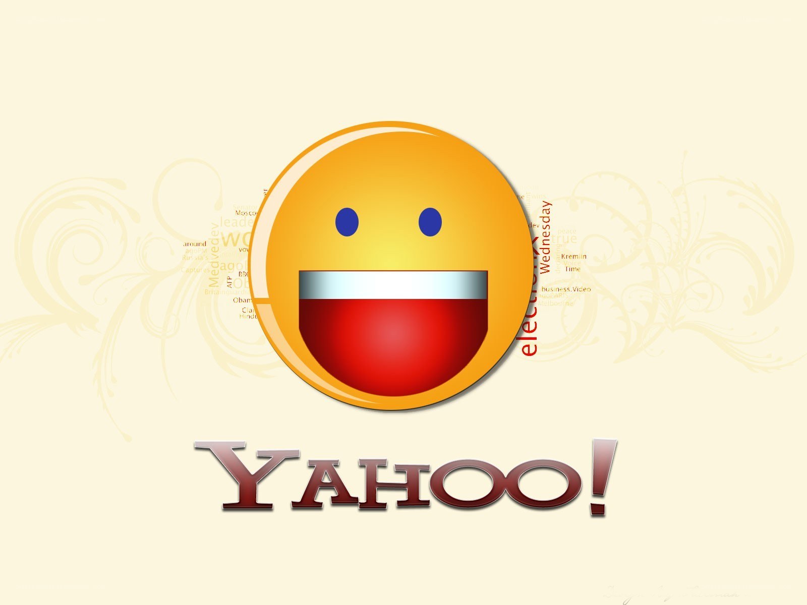 Yahoo smiley logo