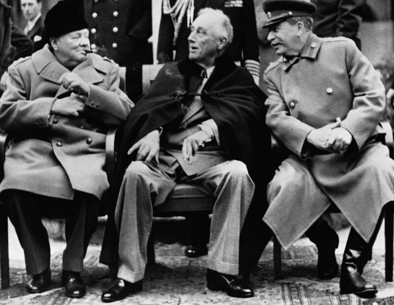 Yalta Conference leaders