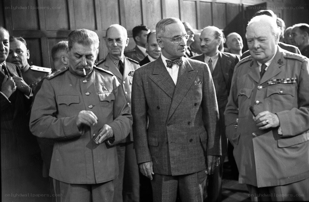 Yalta Conference leaders