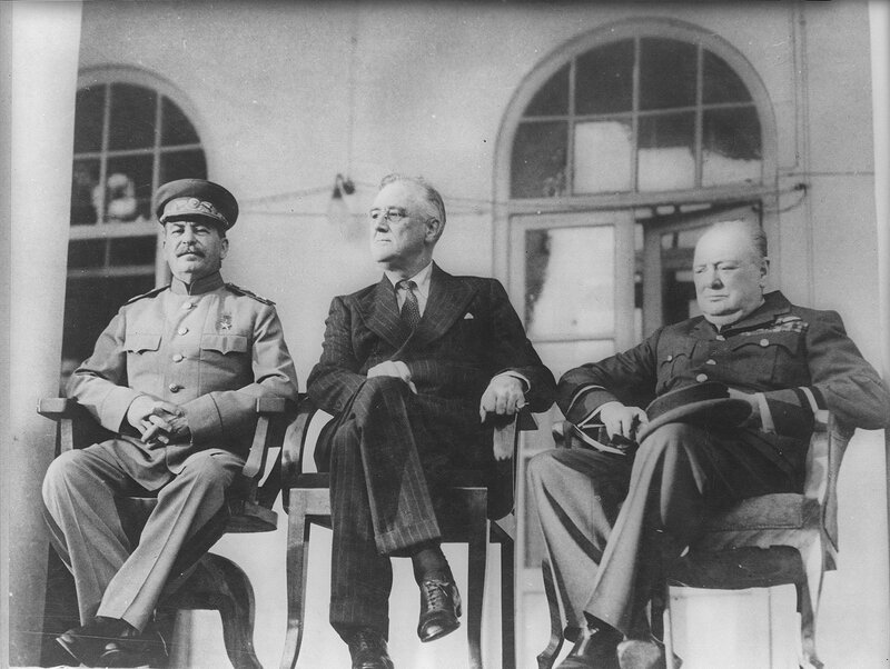 Yalta Conference leaders