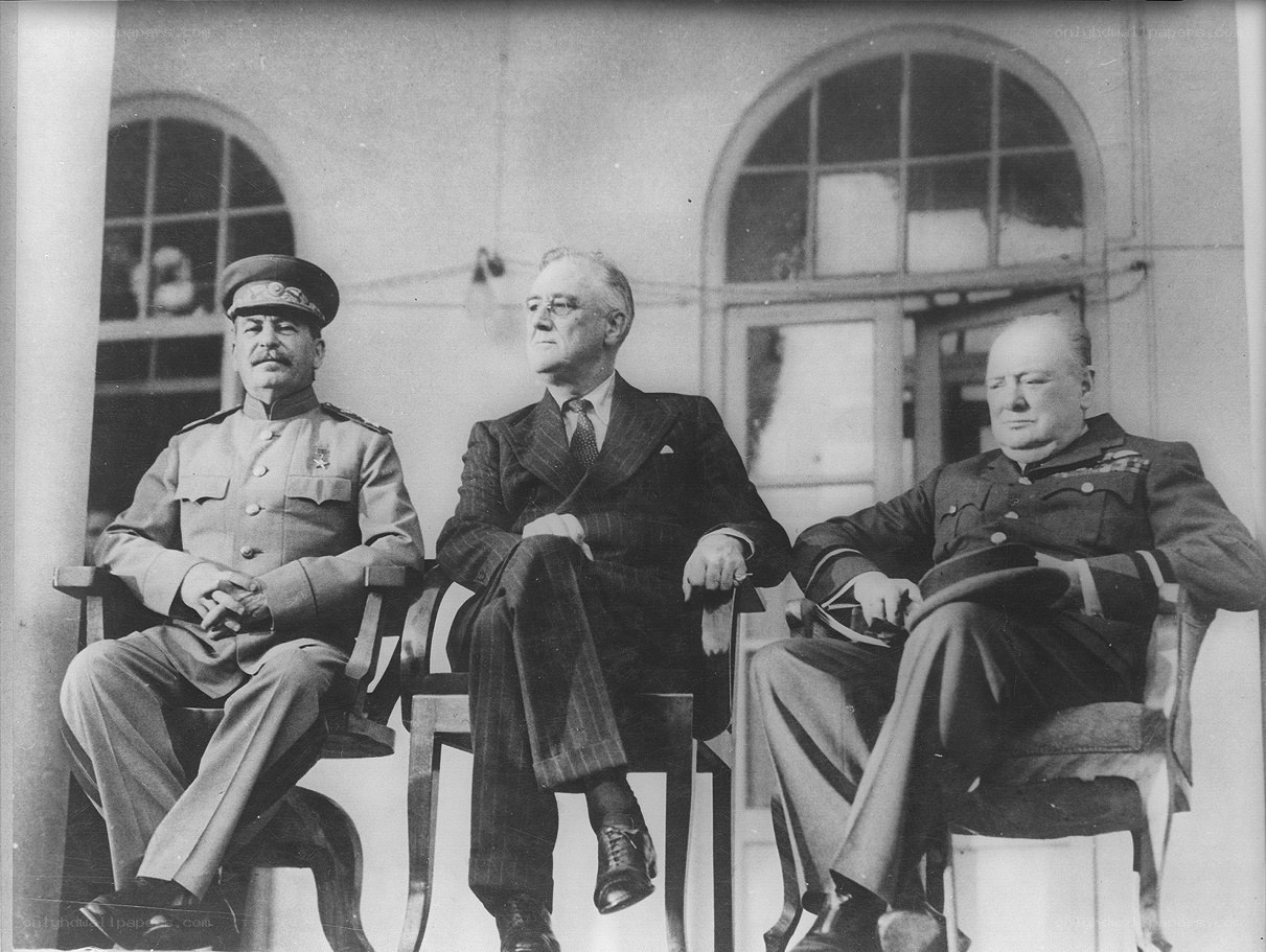 Yalta Conference leaders