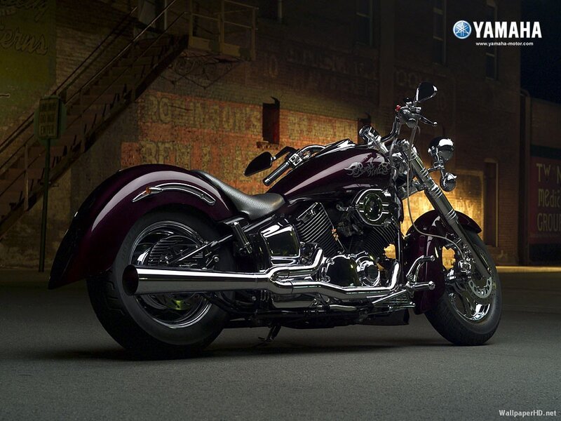 Yamaha cruiser motorcycle