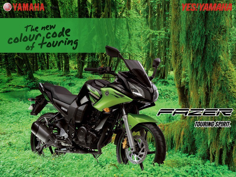 Yamaha Fazer touring motorcycle