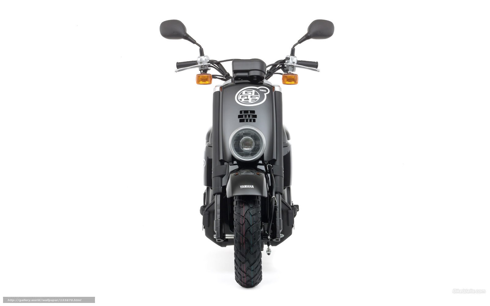 Yamaha G1 scooter front view