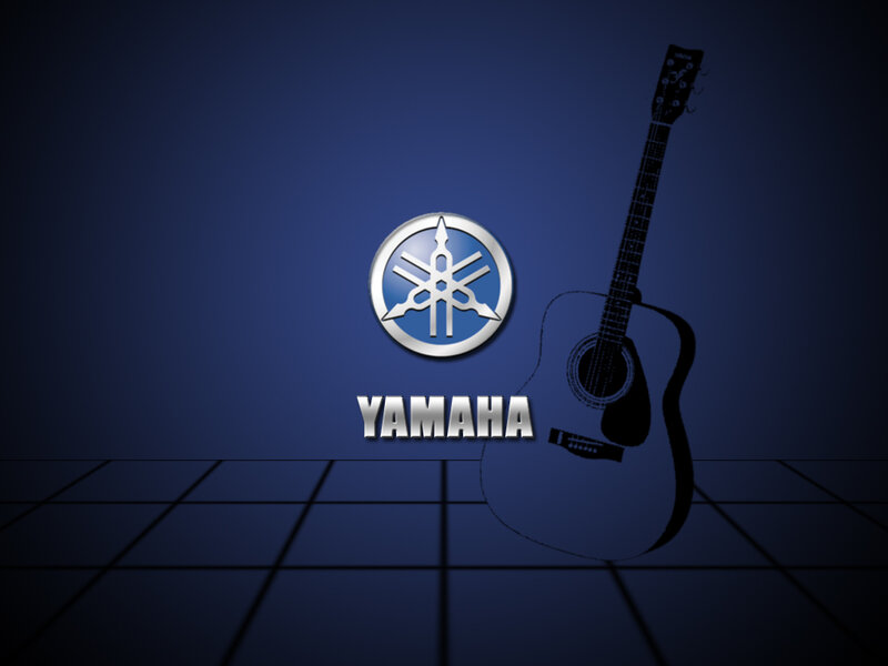 Yamaha Logo and Guitar