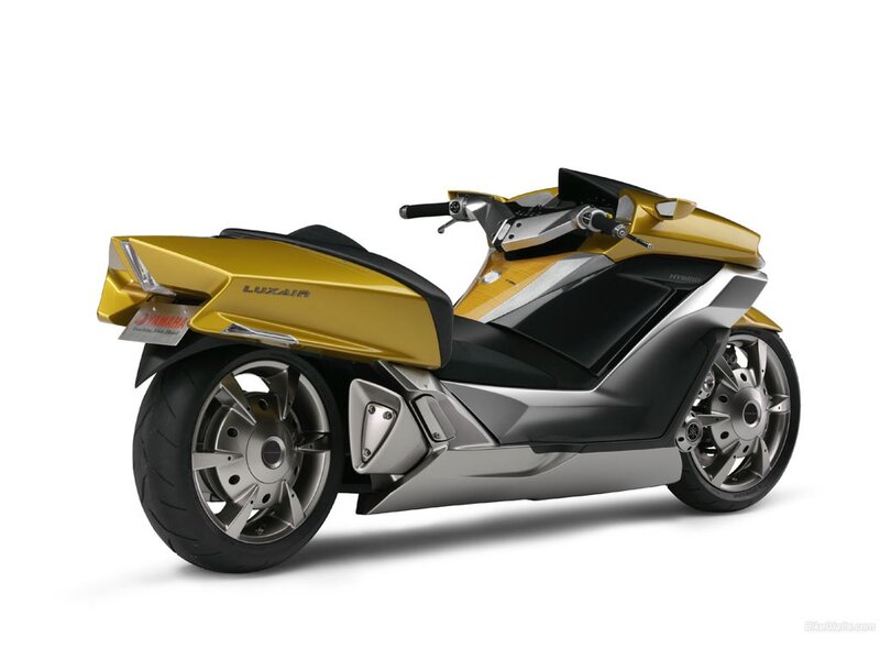 Yamaha Luxair concept scooter